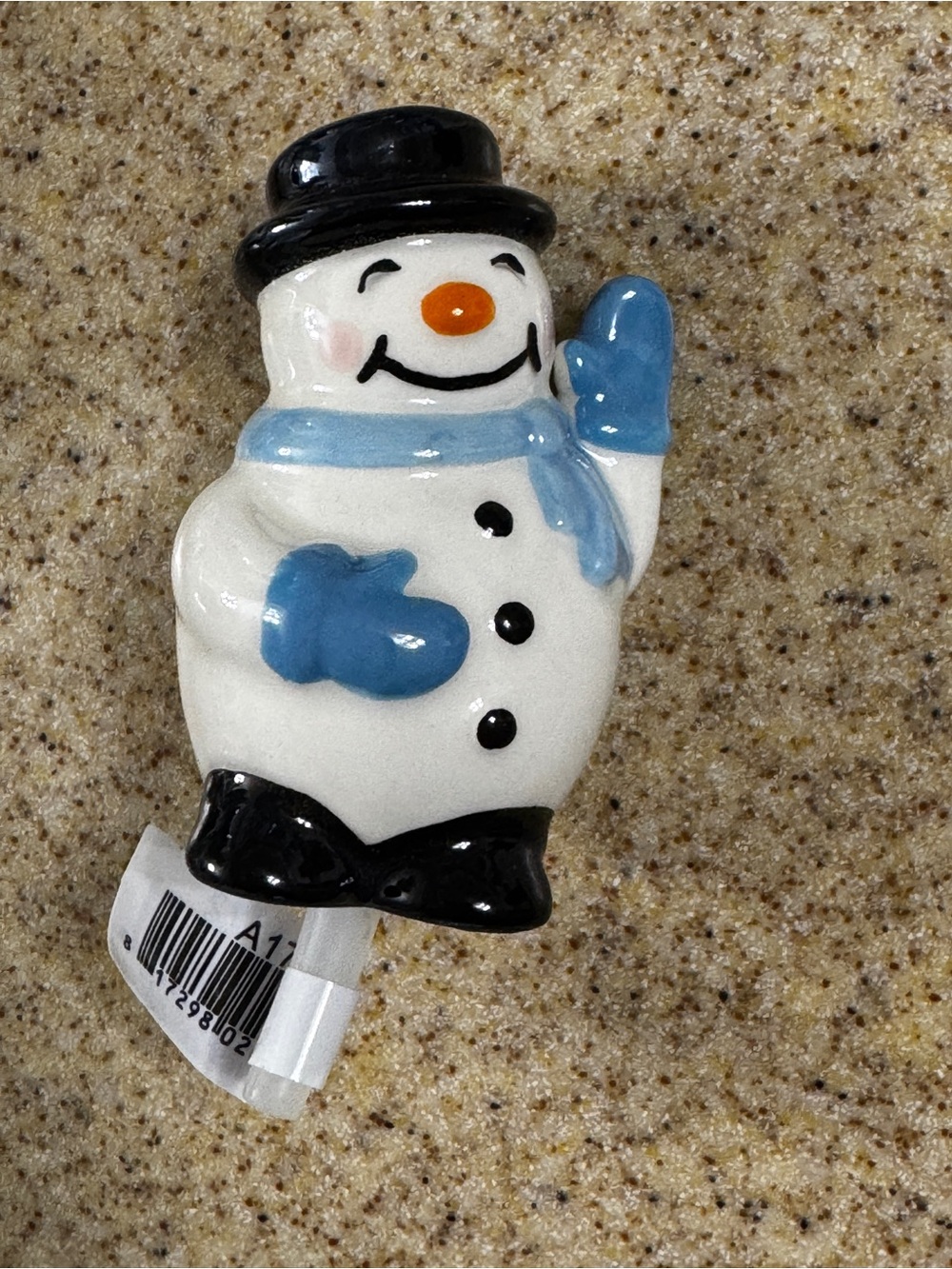 Nora Fleming Mini Frosty Pal Snowman Winter Decor New